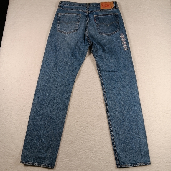Levi's Other - Levis 501 '93 Jeans Mens 34x34 Blue Denim Straight Leg Button Fly Cowboy NWOT